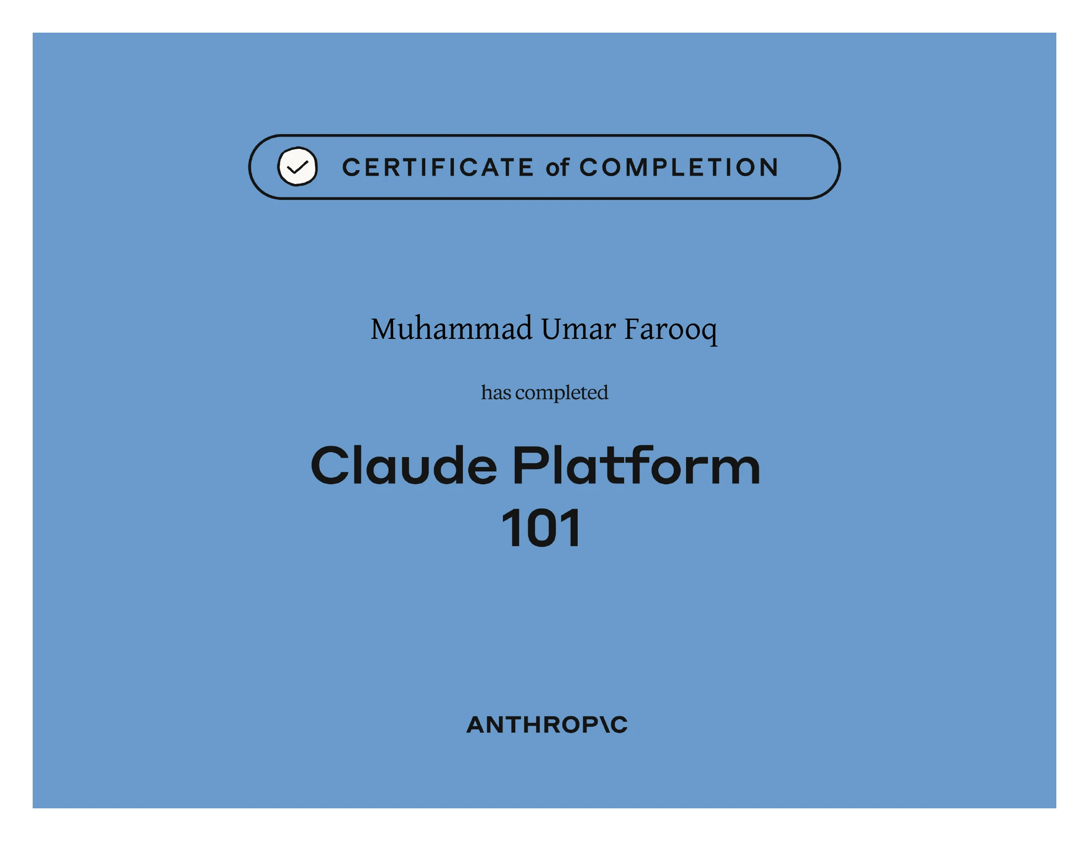 Claude Platform 101 - Anthropic