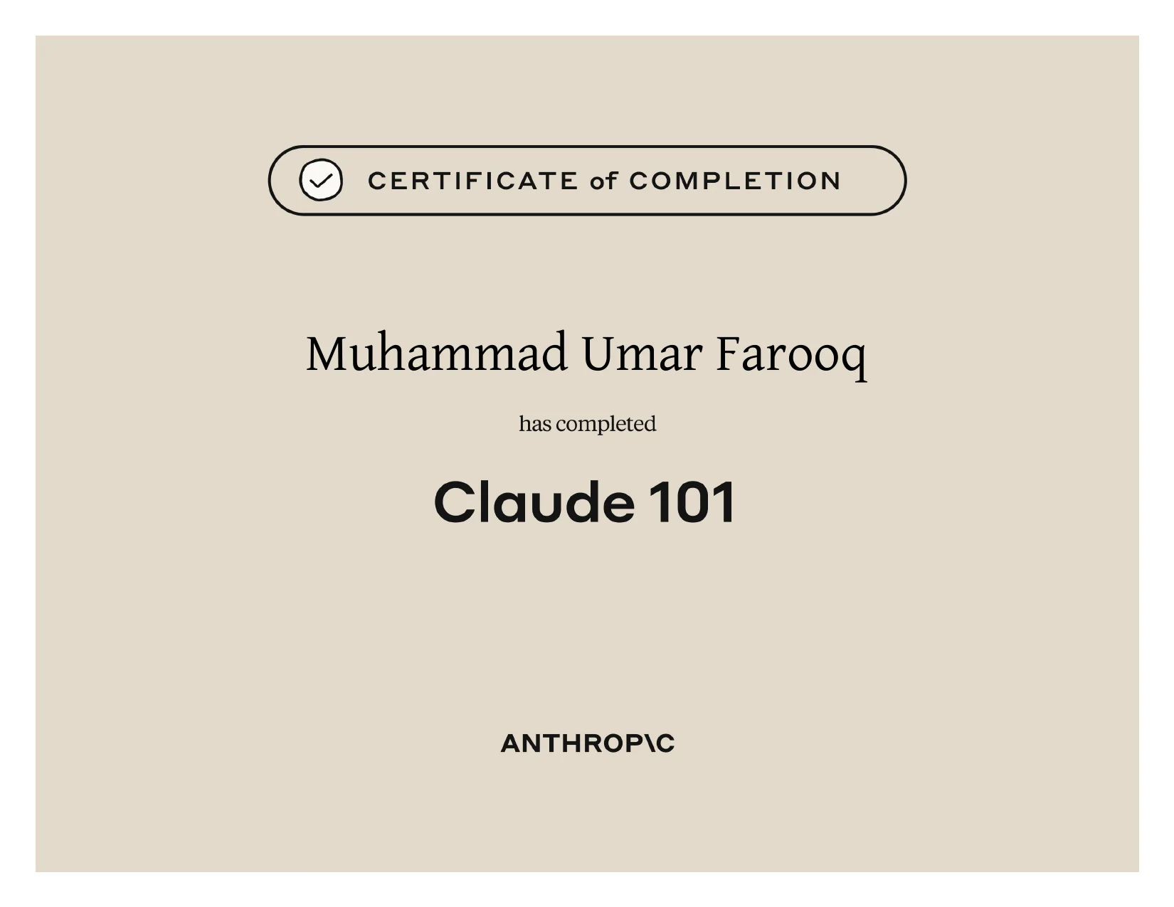 Claude 101 - Anthropic