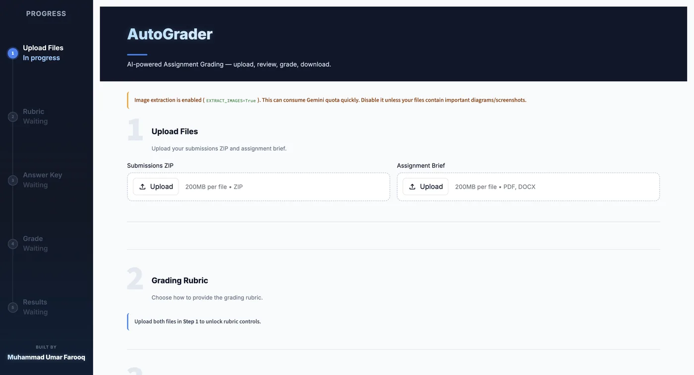 AutoGrader Agent preview